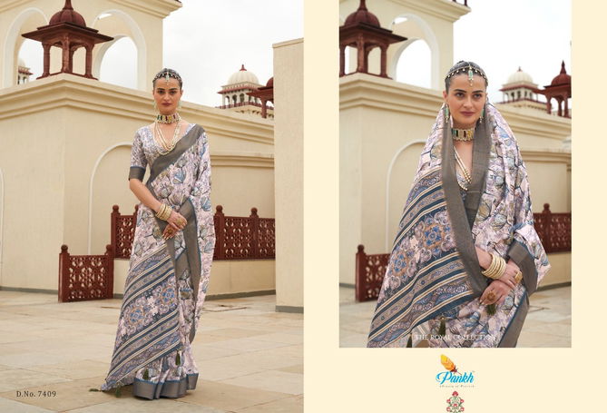 Karvaah Vol2 By Pankh Gotta Sik Designer Saree Catalogue